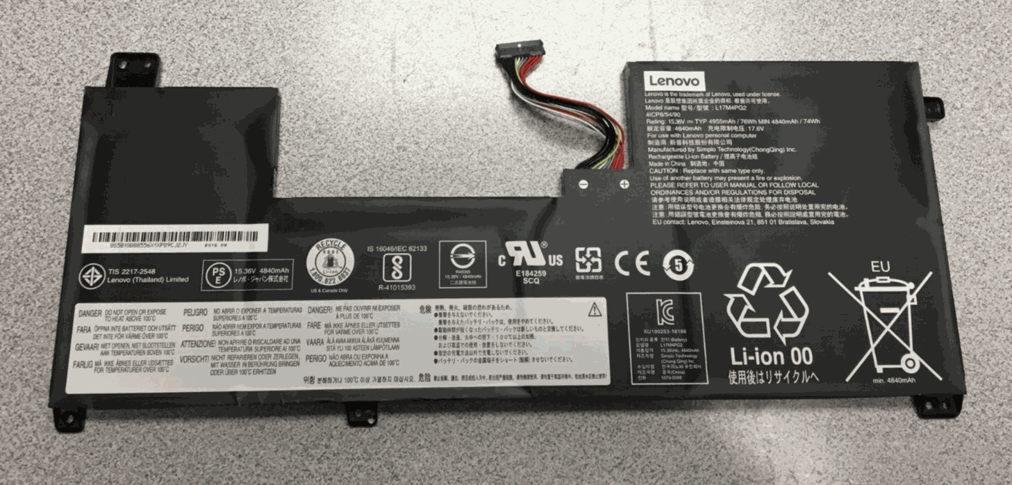 Lenovo Legion Y740-17IRHG Y740-17ICH Y740-ICHG Y740-17IRH Y740-IRHG Genuine Battery 76WH