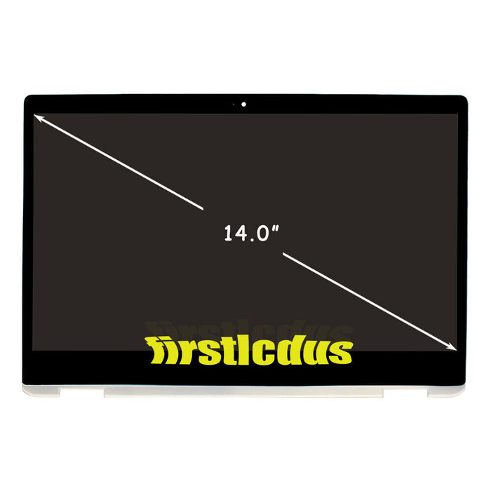 New HP HP Chromebook x360 14-DA LCD Display Touch Screen FHD L36904-001 L71876-001 B140HAN04.1 - LaptopParts.ca