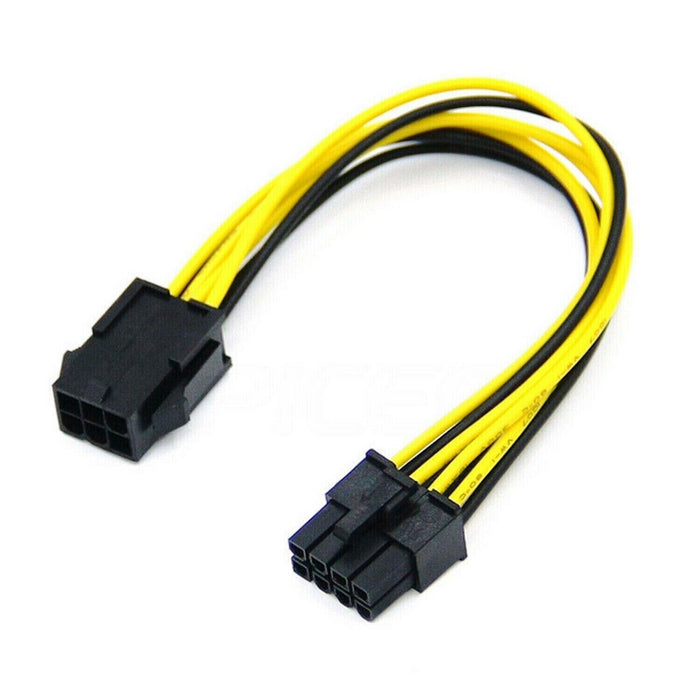 New ATX 6-pin to 8-pin PCI Express GPU Video Card Adapter Cable