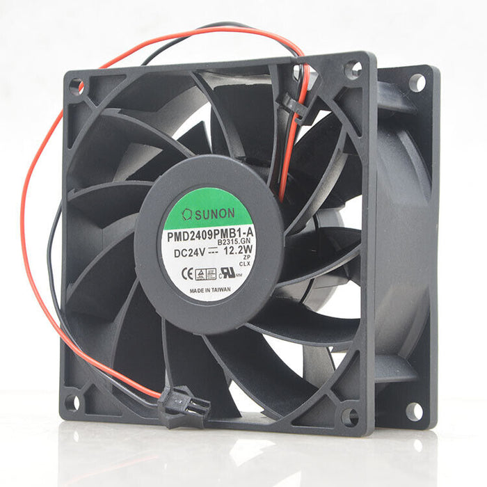 New PMD2409PMB1-A 24V 12.2W 2Pin Inverter Cooling Fan