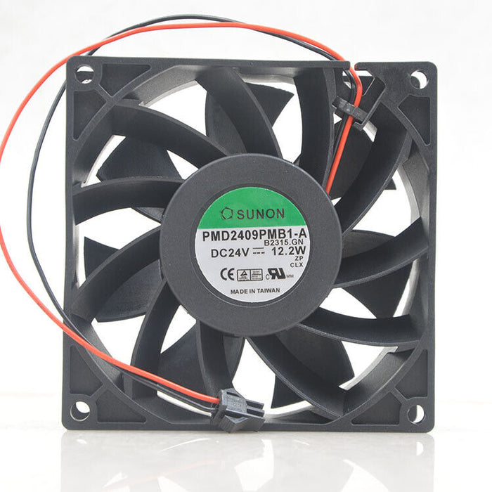 New PMD2409PMB1-A 24V 12.2W 2Pin Inverter Cooling Fan