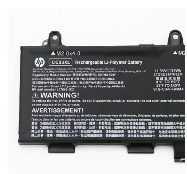 New Genuine HP CC03 CC03XL HSTNN-DB9Q L77608-421 L78555-005 Battery 53WH