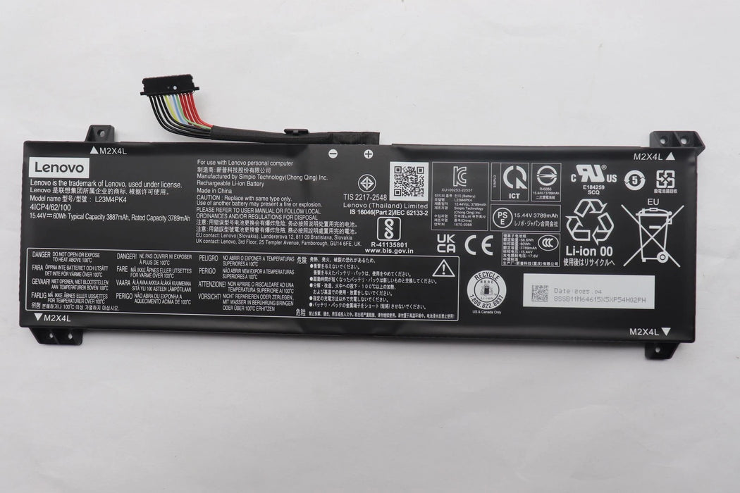 L23M4PK4 Battery For Lenovo LOQ 15AHP9 15IX9 15IAX9I 15IRX9 60Wh - LaptopParts.ca