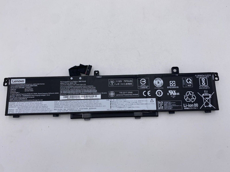 New Genuine Lenovo ThinkPad SB10T83201 SB10T83202 5B10W13958 5B10W13959 Battery 94WH - LaptopParts.ca