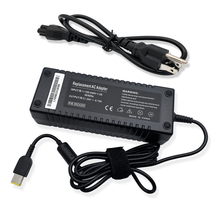 New Compatible Lenovo Yoga-15IKB AC Adapter Charger 135W - LaptopParts.ca