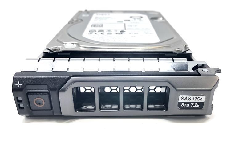 New Dell 8TB SAS 7.2k 3.5" 12Gbps 512e Internal Hard Drive 400-AHJD