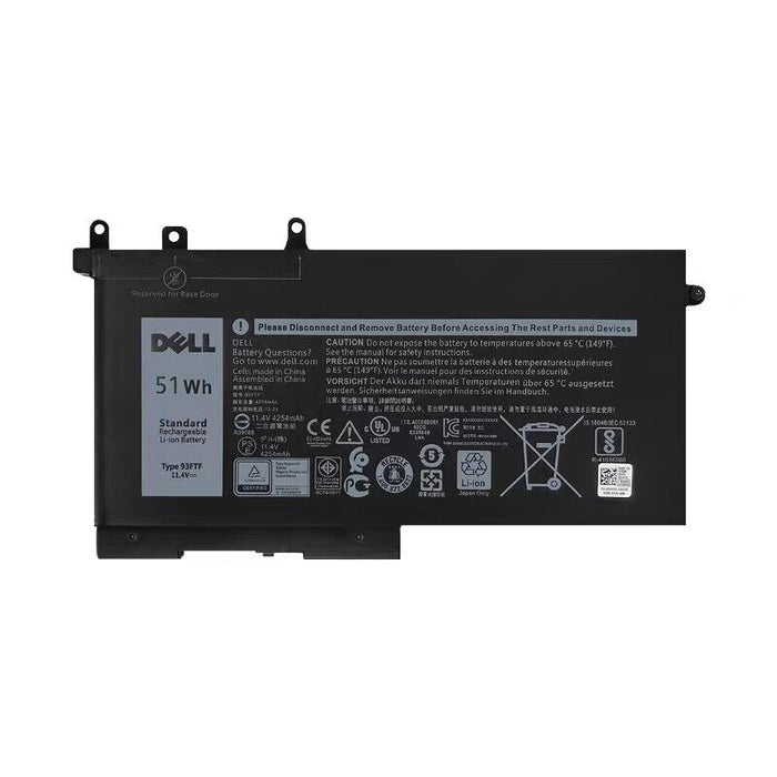 New Compatible Dell Latitude 5480 5490 5491 5495 Battery 51WH