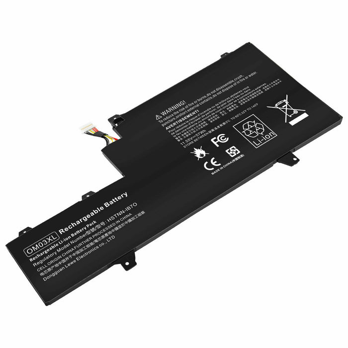 New Compatible HP Elitebook X360 OM03XL Battery 57WH