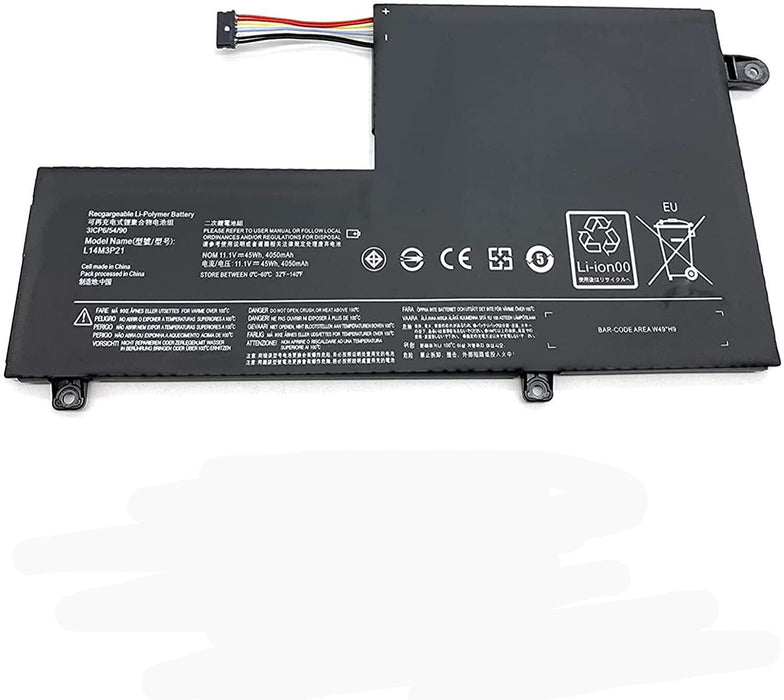 New Compatible Lenovo Yoga 500 14ISK Yoga 500-15 Battery 45Wh