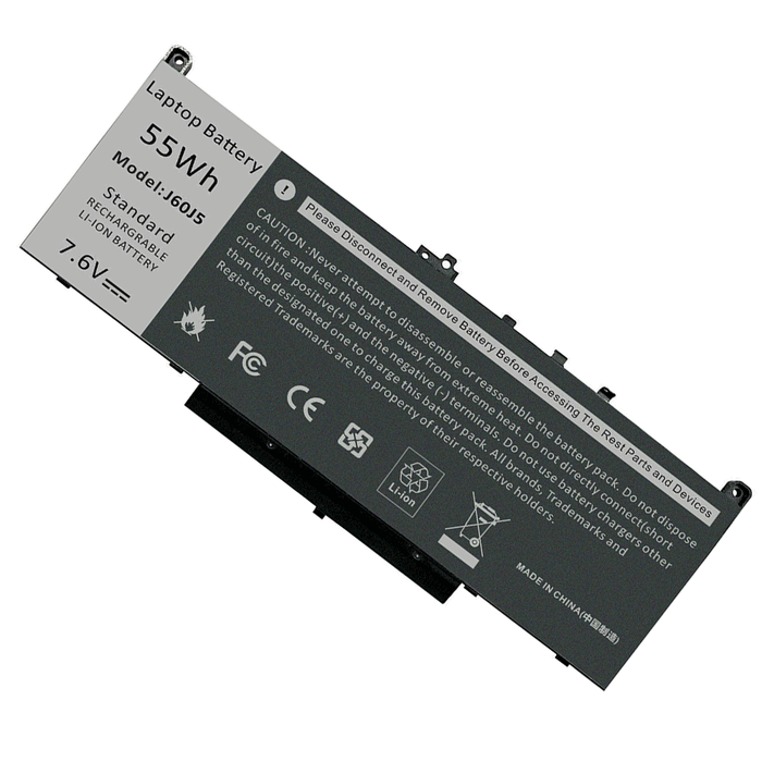 New Compatible Dell Latitude 0J60J5 1W2Y2 242WD GG4FM J60J5 MC34Y R97YT Battery 55WH