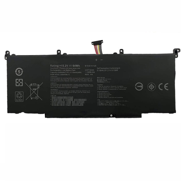 New Compatible Asus ROG Strix 0B200-01940000 B41N1526 Battery 64WH