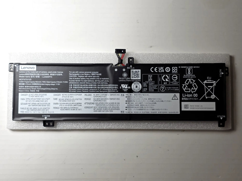 New Genuine Lenovo L22M4PF5  16APH8 16ARP8 16IRH8 - LaptopParts.ca