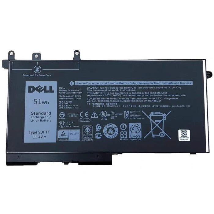 New Compatible Dell Latitude 5480 5490 5491 5495 Battery 51WH