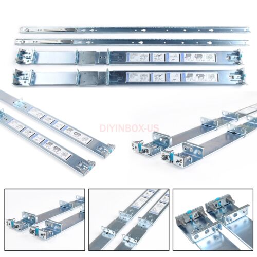 New Dell PowerEdge R320 R420 R620 R630 R640 Static Ready Rail Rails Kit ...