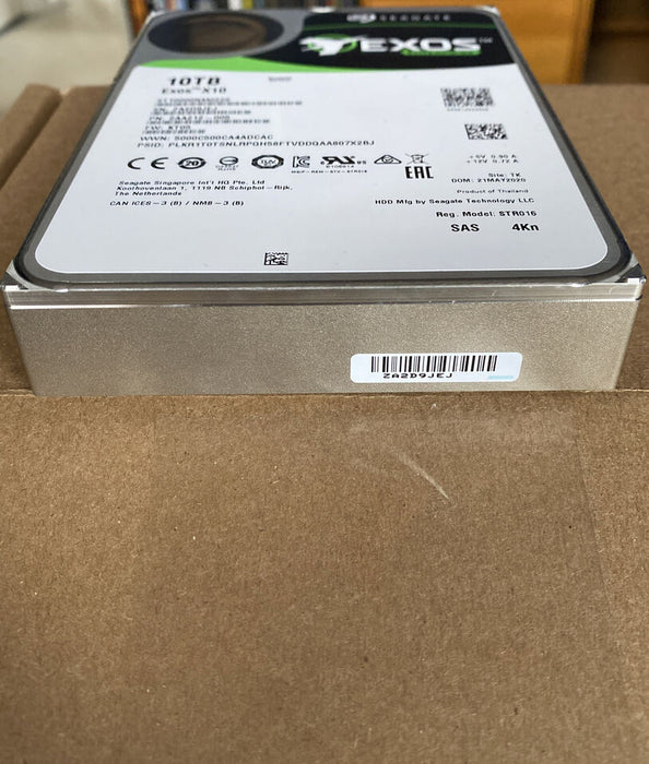 New Seagate 10TB 7.2K RPM 12Gb/S 3.5" SAS HDD Hard Drive Server ST10000NM0226