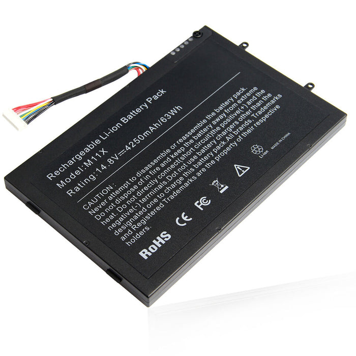 New Compatible Dell Alienware M11x M11xR2 M11xR3 Battery 63WH - LaptopParts.ca