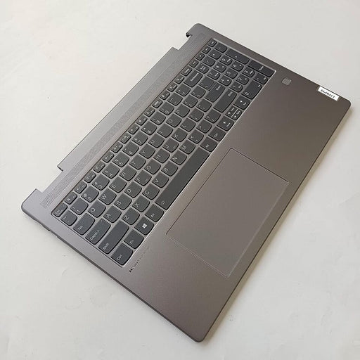 New Lenovo Yoga 7 16IAH7 Upper Case Palmrest Backlit Keyboard Grey 5CB1J03930 - LaptopParts.ca