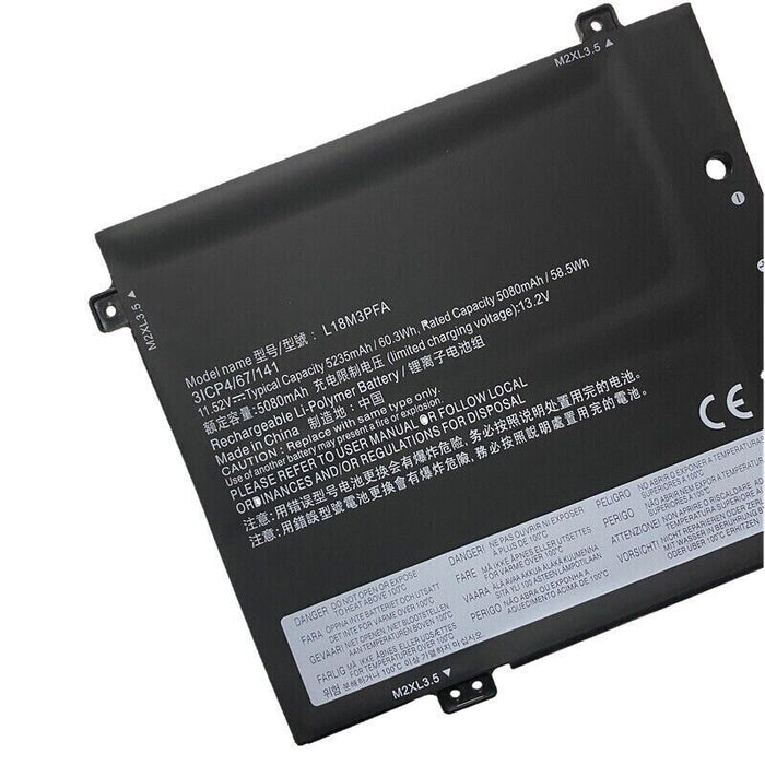 New Compatible Lenovo 5B10T83739 5B10T83740 5B10W67258 SB10W67375 Battery 60.3WH