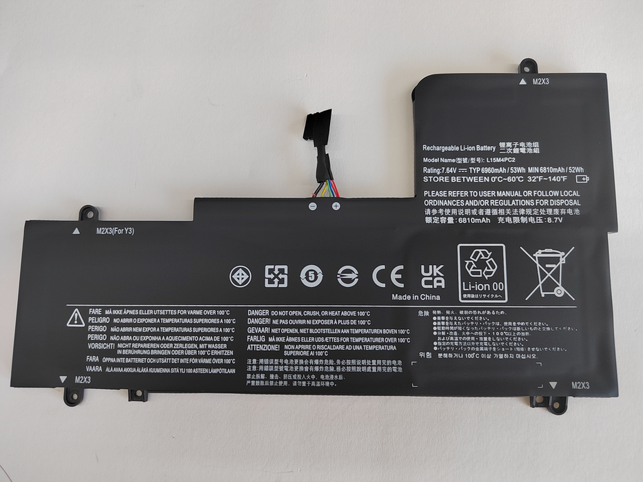 New Compatible Lenovo Yoga 710-15IKB 710-15ISK Battery 53WH - LaptopParts.ca