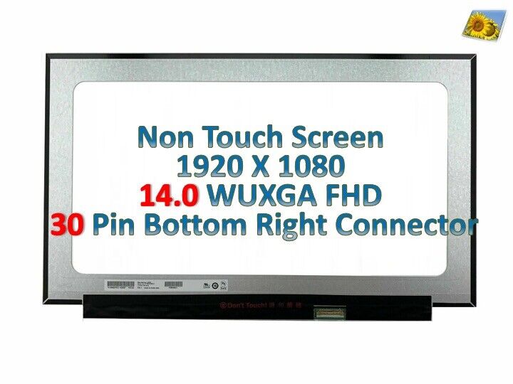 NEW 14" FHD IPS Screen Display For HP 14-dq1043cl 14-dq1033cl lcd LED L61946-001