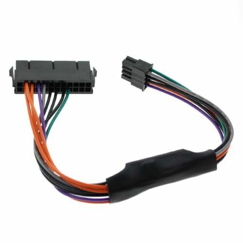 New ATX Power Supply Adapter Cable for DELL Optiplex Computers 24 to 8 Pin
