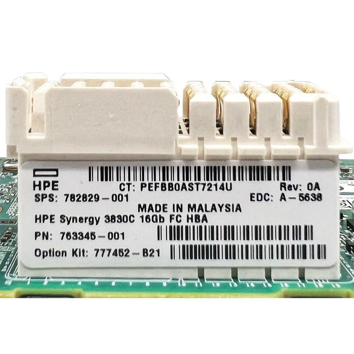 New HP Synergy 3830C 16Gb Dual Port Fibre Channel Host Bus Adapter 777452-B21