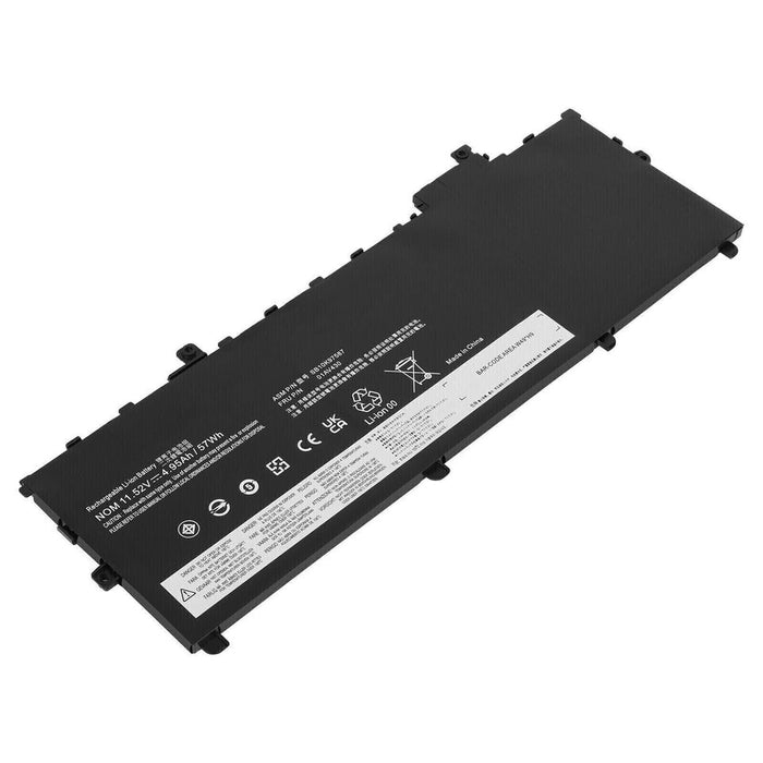 New Compatible Lenovo ThinkPad X1 Carbon 2018 20KGA0BRCD 20KHA02FCD Battery 57Wh