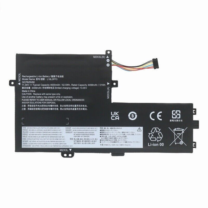 New Compatible Lenovo L18C3PF3 L18L3PF3 L18M3PF3 Battery 52.5WH - LaptopParts.ca
