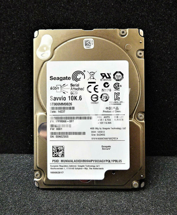 New Seagate ST900MM0026 900GB 2.5" SAS HDD Hard Drive