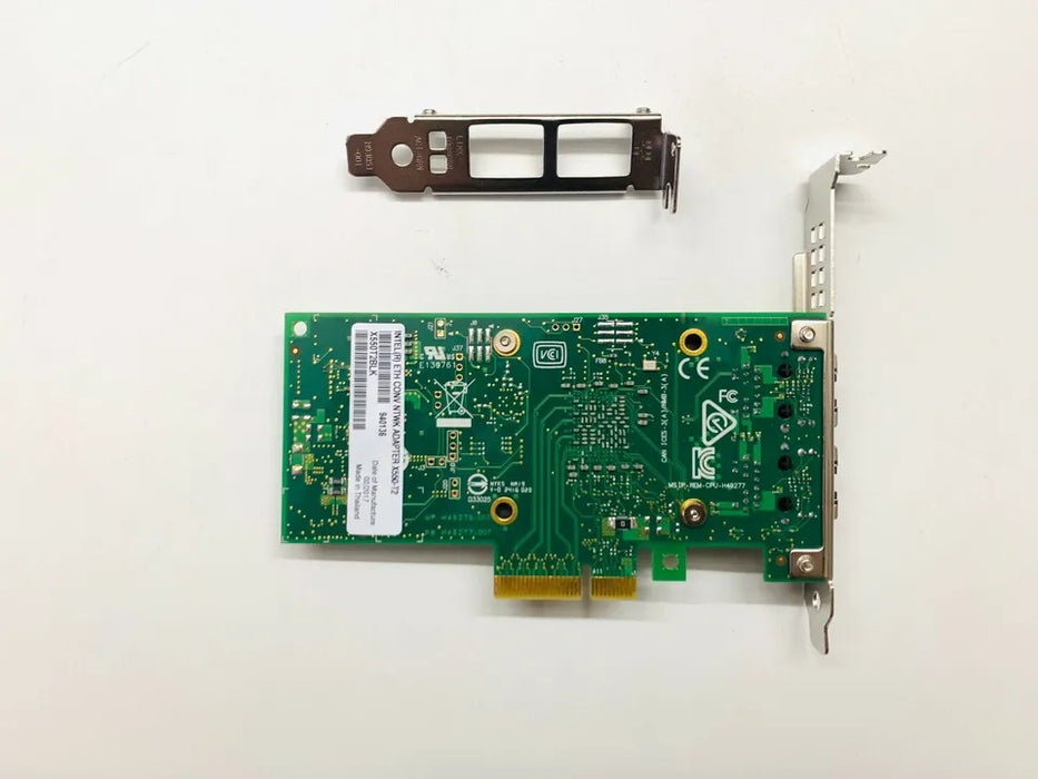 Intel X550-T2 built-in Ethernet 10000 Mbit/s, X550T2G1P5 Intel X550-T2 built-in Ethernet 10000 Mbit/s, X550T2G1P5
