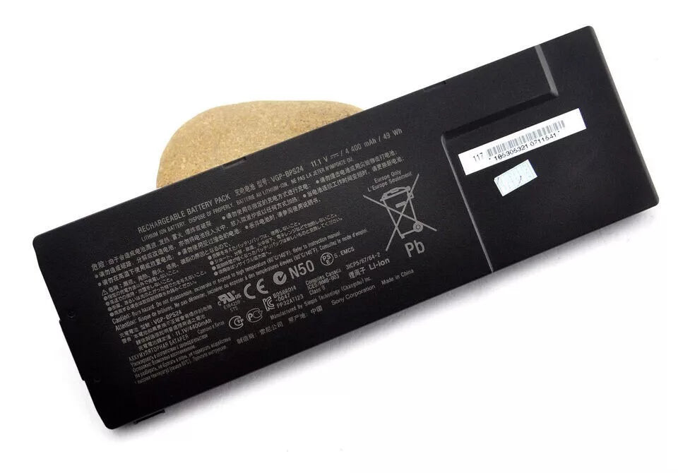 New Compatible Sony Vaio VPC-SB11FX/B VPC-SB11FX/W VPC-SB11FXB VPC-SB11FXP VPC-SB16FA/B Battery 49Wh