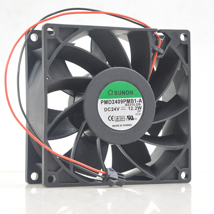 New PMD2409PMB1-A 24V 12.2W 2Pin Inverter Cooling Fan