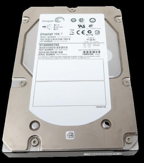 New Seagate Cheetah 15K.7 ST3300657SS 300GB 15K 16MB SAS 6Gb/s 3.5" Hard Drive