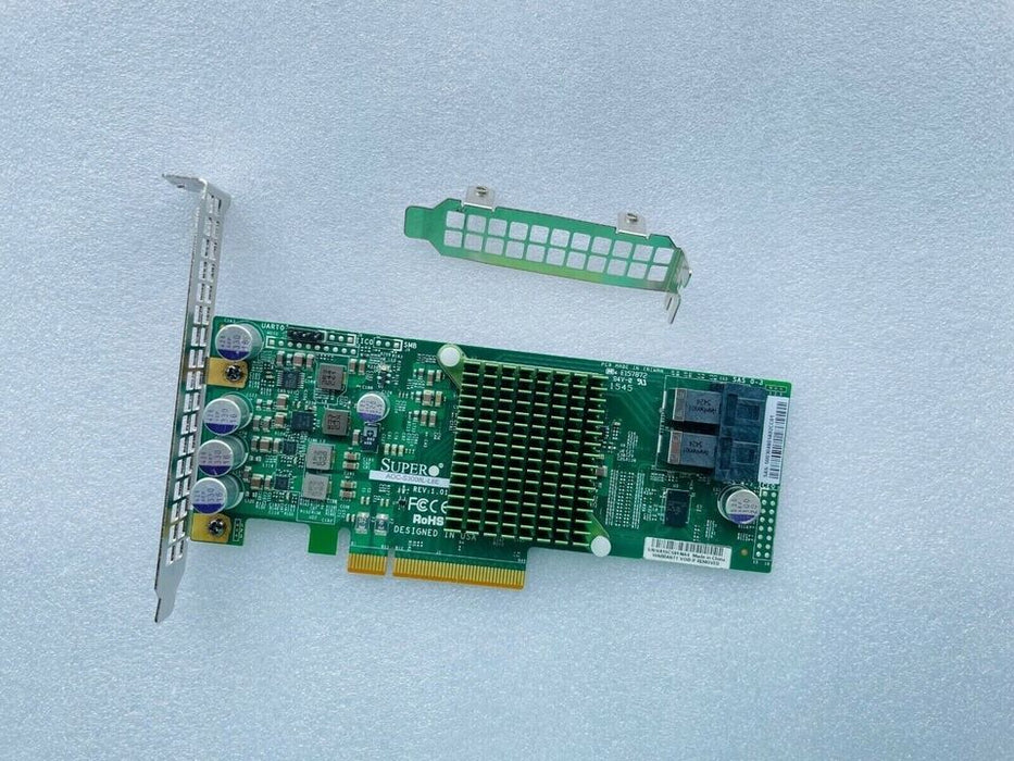 New Supermicro 9300-8i 12Gbps SAS SATA HBA IT mode AOC-S3008L-L8E LSI SAS3008 - LaptopParts.ca