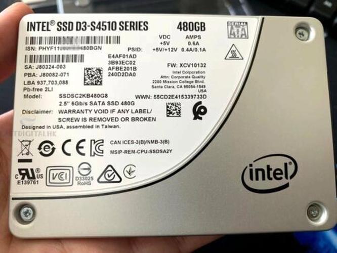 New Intel D3-S4510 Series 480GB 2.5 6Gbps SATA SSD SSDSC2KB480G801 - LaptopParts.ca