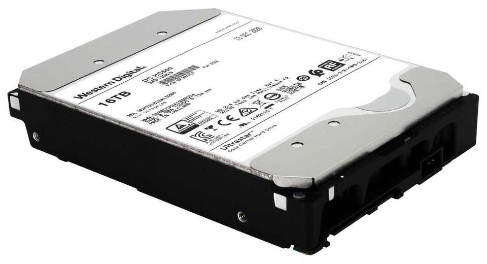 New WD 16TB SAS 12Gb/s 7.2K RPM 512M Hard Drive 0F38357