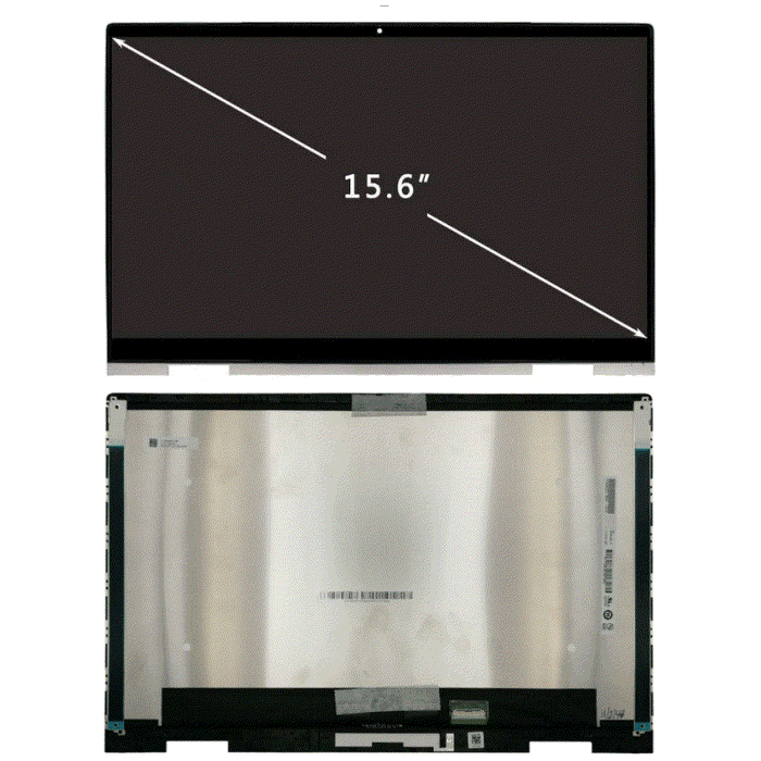 15.6" FHD Lcd Touch Screen For HP Envy 15-ED Laptops L93180-001 with Silver Bezel