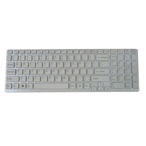 New Sony VAIO E15 SVE15 White Laptop Keyboard
