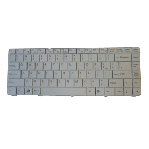 New Sony VAIO VGN-NR Series White Laptop Keyboard