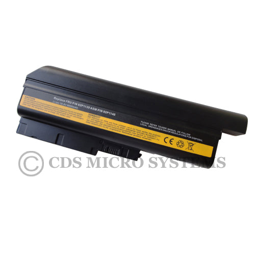 New IBM Lenovo ThinkPad Compatible R60 R60e R60m T60 T60p T61p Z60m Laptop Battery 9 Cell - LaptopParts.ca