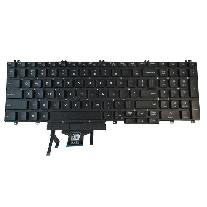 New Dell Latitude 5500 5501 5510 5511 Backlit Keyboard w/ Pointer THDMY