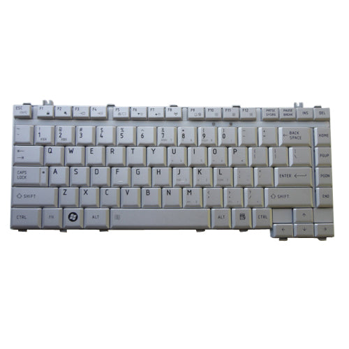 New Toshiba Satellite A200 A205 A210 A300 A305 M200 L200 L300 Silver Keyboard