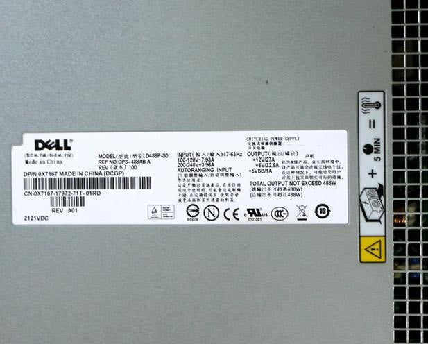 New Dell MD3000 MD1000 Power Supply D488P-SO X7167 0X7167 CN-0X7167 - LaptopParts.ca