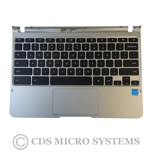 New Samsung Chromebook XE303C12 Silver Palmrest, Keyboard & Touchpad