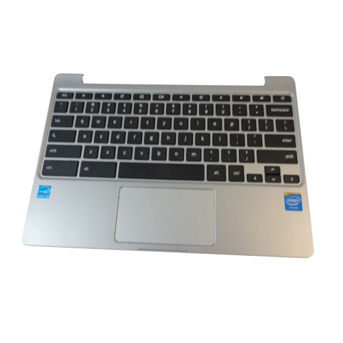 New Samsung Chromebook XE500C12 Laptop Silver Palmrest, Keyboard & Touchpad