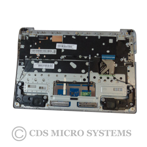 New Samsung Chromebook XE500C12 Laptop Silver Palmrest, Keyboard & Touchpad - LaptopParts.ca