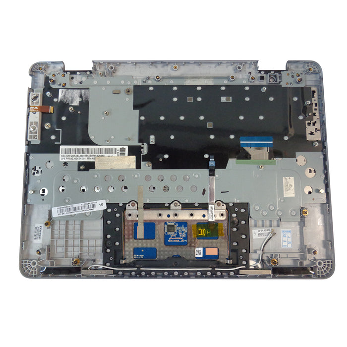 New Samsung Chromebook Plus XE525QBB Palmrest w/ Keyboard & Touchpad
