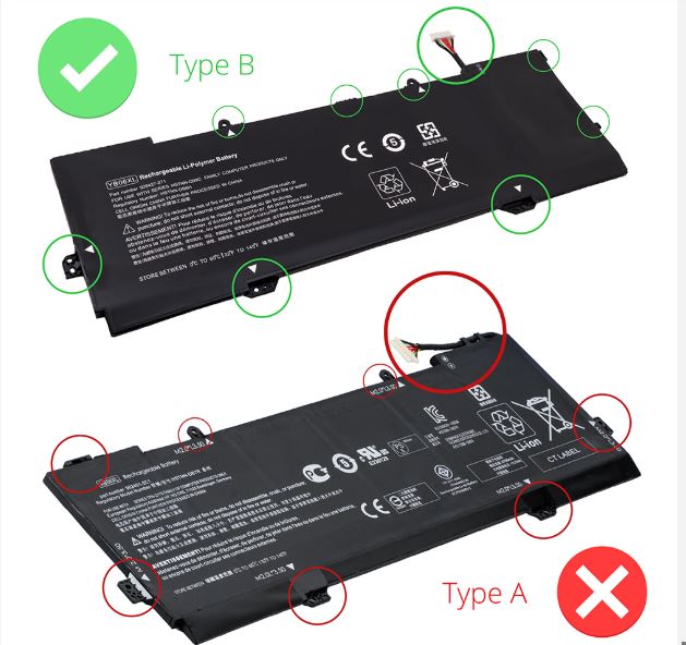 New Genuine HP Spectre x360 15-CH 15-ch001ng 15-ch031ng 15-CH002TX Battery 84.08Wh - LaptopParts.ca