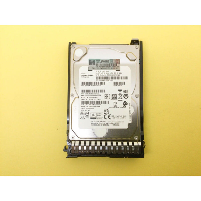 New HP Server 512e 2.4TB 12G 10K 2.5" SFF SAS HDD Hard Drive 881457-B21 881507-001