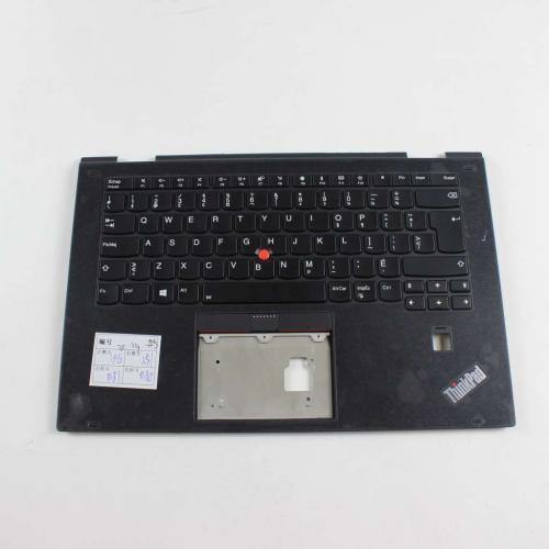 New Lenovo ThinkPad X1 Yoga 2nd 20JD 20JE Palmrest Canadian French Keyboard Backlit 01HY800 01HY880